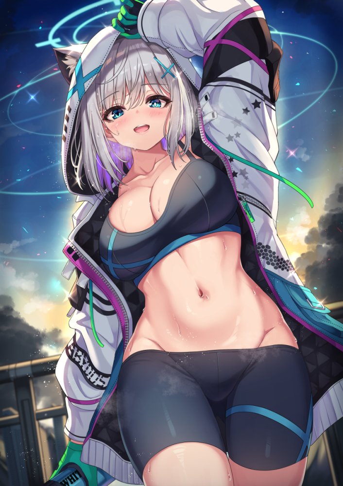【二次】スパッツを穿いた女の子の画像　その７